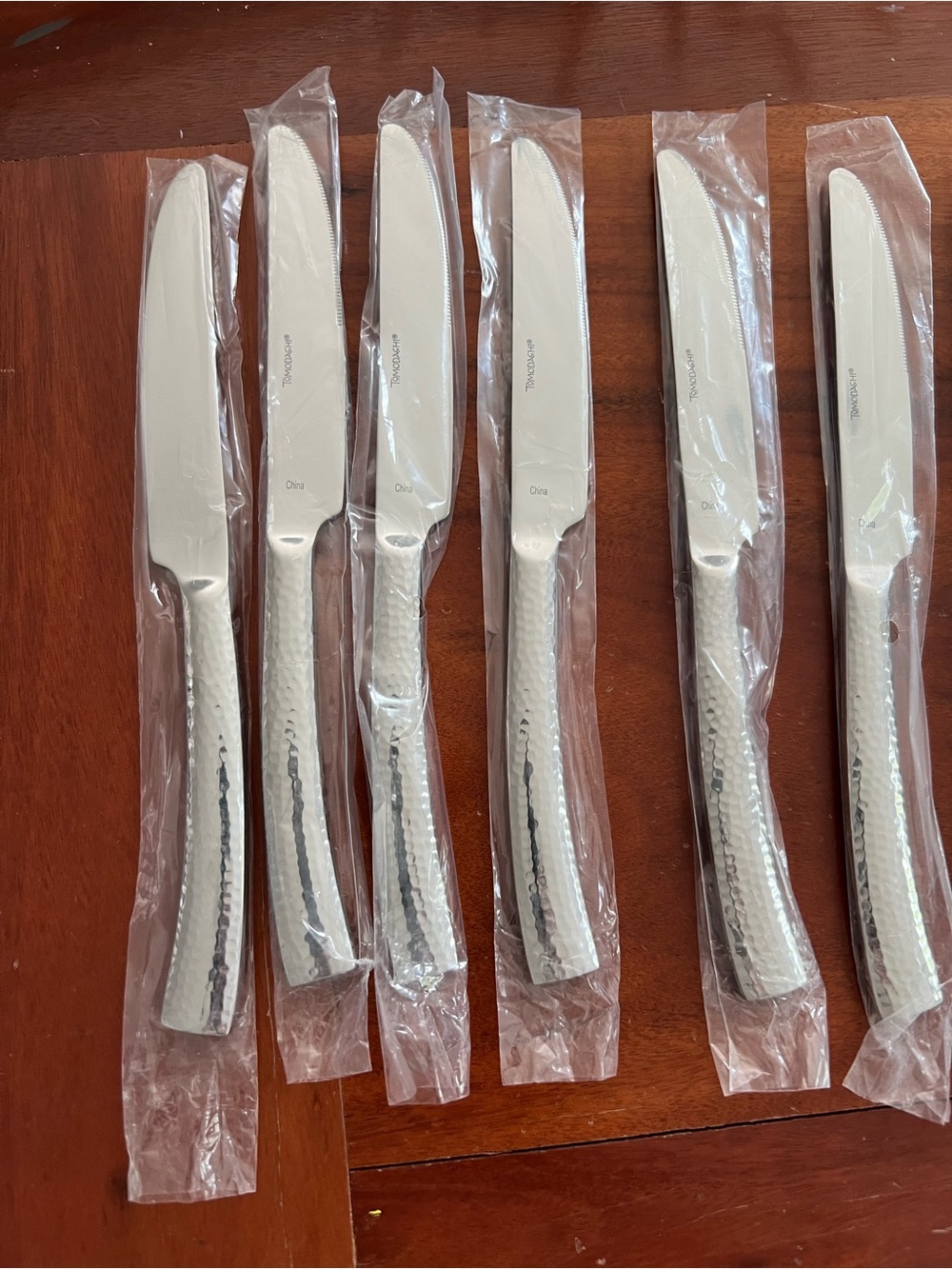 Tomodachi Stainless Steel Dinner Knives - Set of 8
